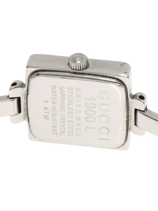 Gucci Square Face Watch SS main image 9